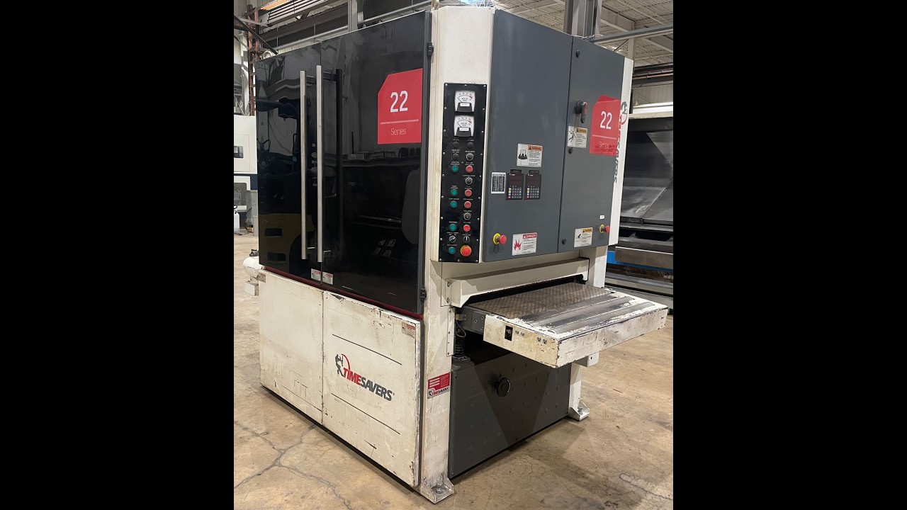 Timesavers 2211-03-09 Multi Directional Rotary Brush Deburring Machine (2018) From AssetExchange