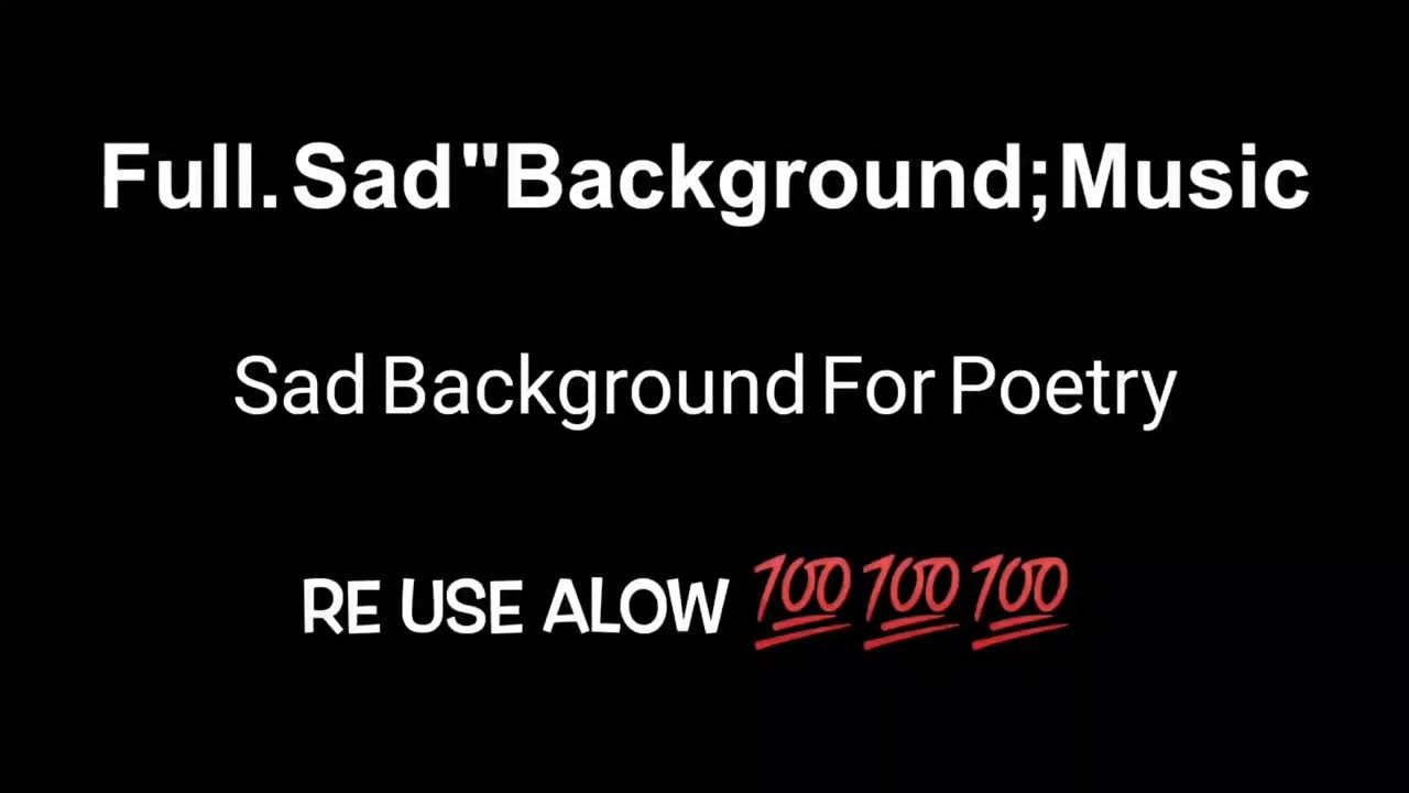 Full Sad Background Music For Poetry YouTube full-sad-background-music-for-poetry-youtube