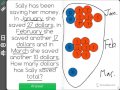 Sally's Savings and Counting Strategies