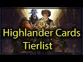 Ranking the Highalnder Cards in Hearthstone l Highlander Tierlist.
