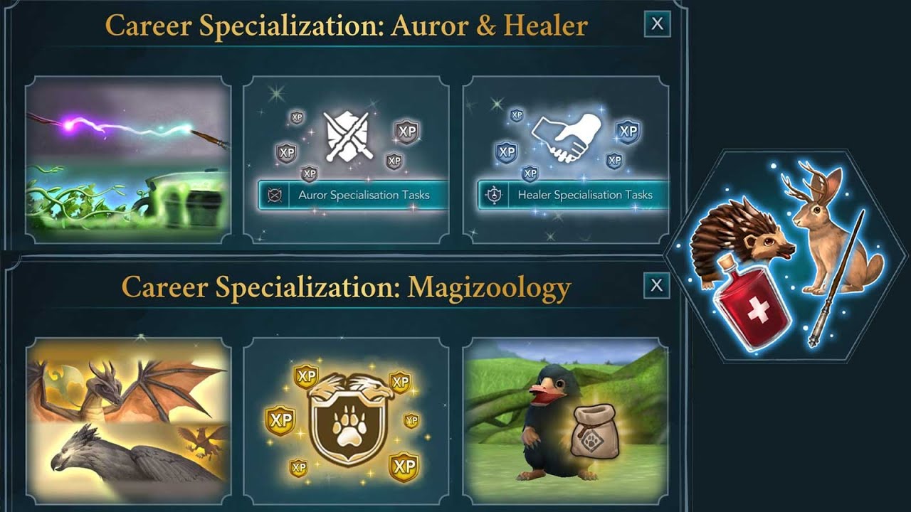 Hogwarts Mystery Beyond Hogwarts Career Specialization YouTube