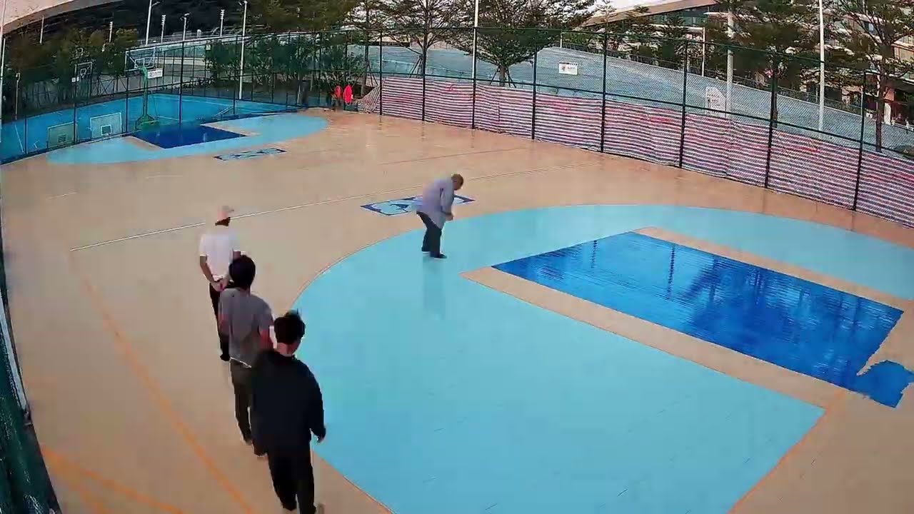 Professional Outdoor Basketball Court Construction - Complete Installation Process