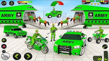 Army Vehicles Transport Truck Cargo Plane Simulator 2 | Android iOS Gameplay