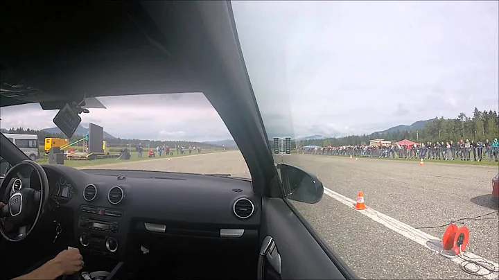 Toyota Supra (650 hp ) vs Audi A3 3.2 VR6 Street Race