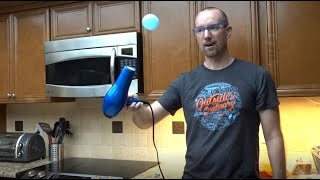 At Home Science: Bernoullis Principle with a Hair Dryer and a Plastic Egg