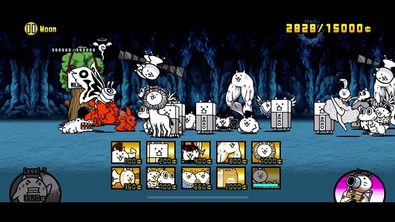 True form cats vs all eoc moon bosses