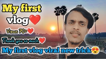 My first vlog❤ @ActiveRahul