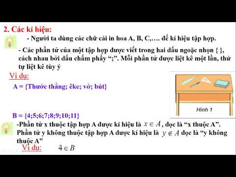 BÀI GIẢNG MÔN TOÁN TUẦN 1 (Từ ngày 06/9/2021 đến 11/9/2021)