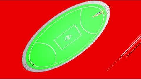 I made an AFL score review using PowerPoint