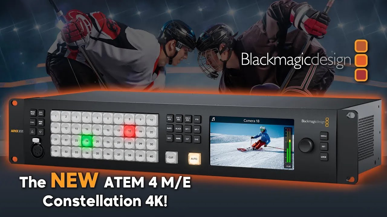ATEM 4 M/E Constellation 4K – přehled funkcí