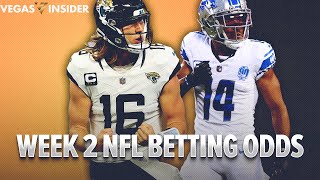 NFL Week 2 Betting Odds Update: Jaguars vs Chiefs & Lions vs Seahawks | NFL Betting Odds & Picks