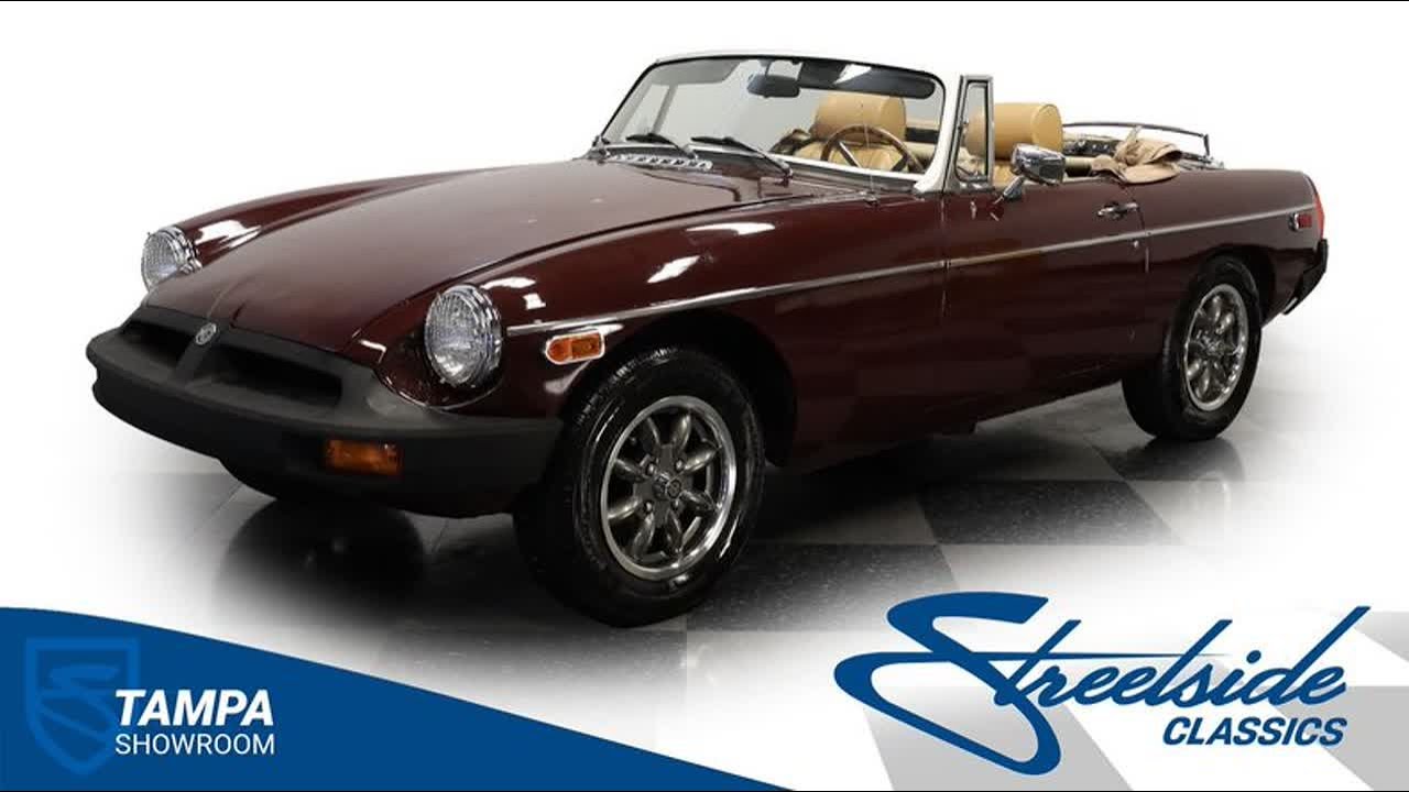 1977 MG MGB  5544-TPA for sale | Charlotte, Atlanta, Dallas, Tampa, Phoenix, Nashville