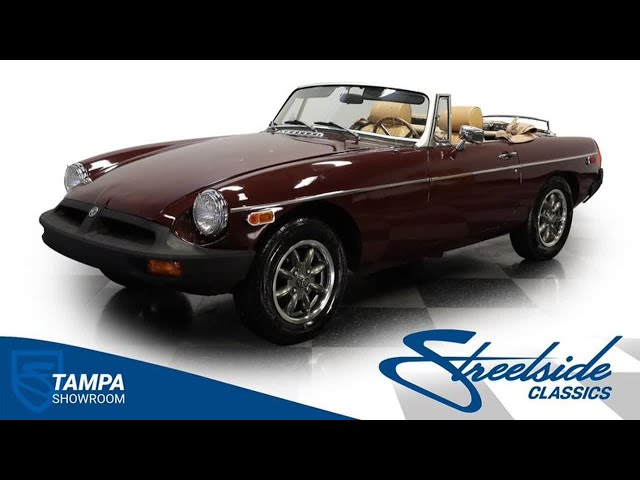1977 MG MGB 5544-TPA for sale | Charlotte, Atlanta, Dallas, Tampa