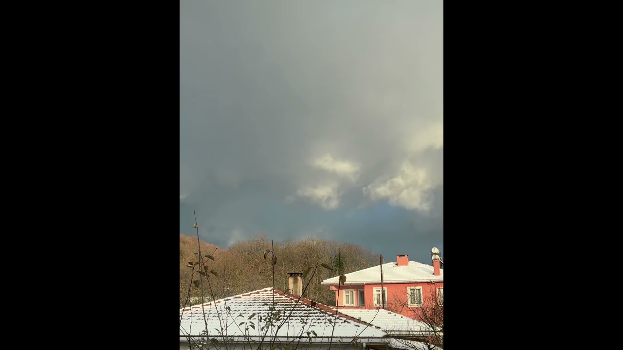 38 Seconds of Nature's Fury: Sun to Snow Storm ⛈️❄️ 