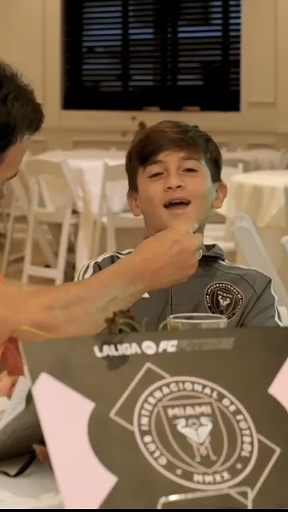 Thiago Messi Interview: Who Would He Play With?