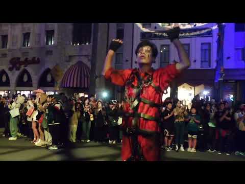 2023 10 15 USJ チェーンソーゾンビ  ゾンビ·デ·ダンス ハリドリ前