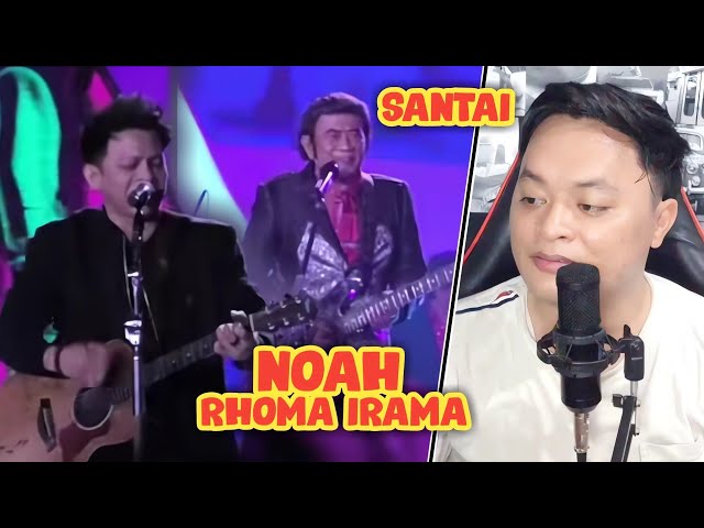 LEGEND❗️Noah Ft Rhoma Irama - Santai | Pnatai Carnaval Ancol 2023 class=