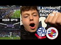 Aarons collins screamer  hattrick  is auto promotion back on  bolton 52 reading 