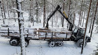 Malwa 560F Forwarder with trailer - Notodden, Norway