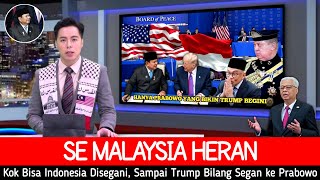 Download Lagu NEIGHBORS ARE GETTING MORE JEALOUS ● Prabowo is praised by Donald Trump, Malaysian PM is amazed t... MP3