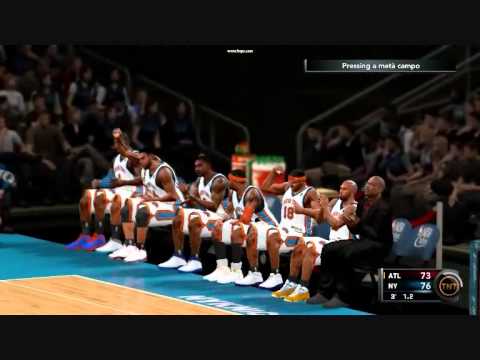 NBA 2K11 Knicks Hawks Eastern Conference Finals Game 4