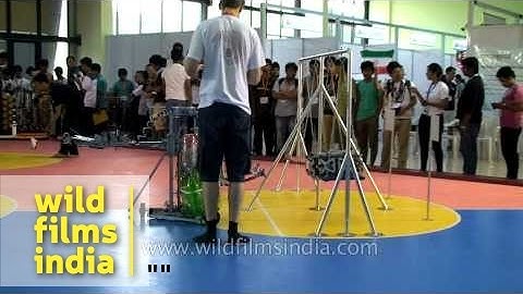 Starting of manual practice - ABU Robocon 2014, India