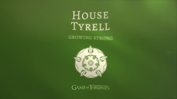 House Tyrell Flag Waving - Game of Thrones - Free motion graphics