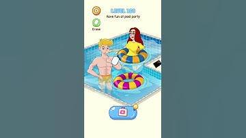 Naughty Puzzle Tricky Test Level 160 | Have Fun At Pool Party | Android Gameplay #Shorts #Dop