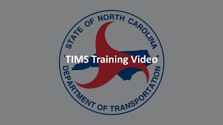 TIMS Training Video