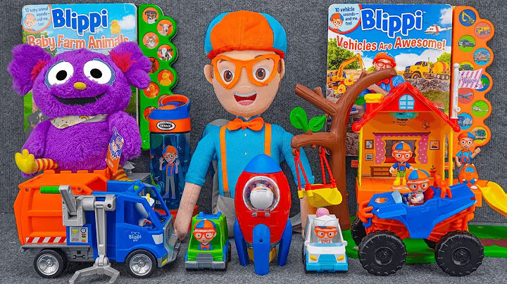 62 Minutes Satisfying with Unboxing Cute Blippi First Party Toys Collection ASMR | Review Toys