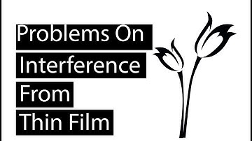 Exercise Solved Problems on Interference from Thin films