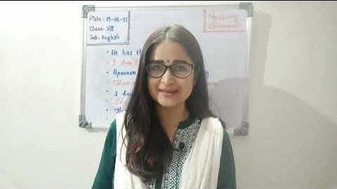 CLASS VI ENGLISH 15-06-2021 by Ms. SHWETA SHUKLA