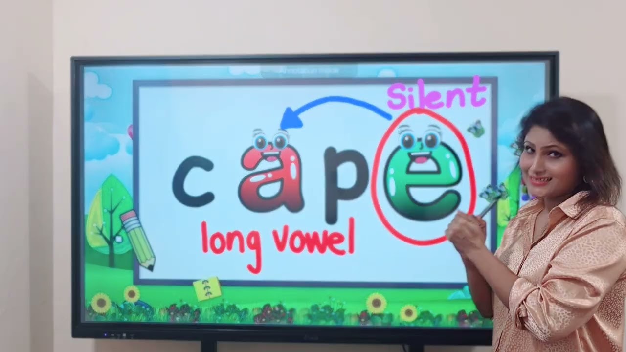 Magic e Spelling Rule – Lesson 1 ✅ StepUp Engish with Miss Nilupulee