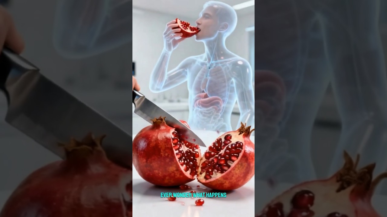 Pomegranate Digestion: Heart Health & Metabolic Energy Explained | 3D Medical Animation