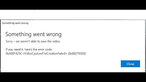 Quick Fix for Camera Video Audio ErrorCode 0xa00f425c Windows 10