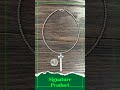 Handmade Navajo Style Silver Turquoise Cross Necklace With Extender 15 To 20 Inch