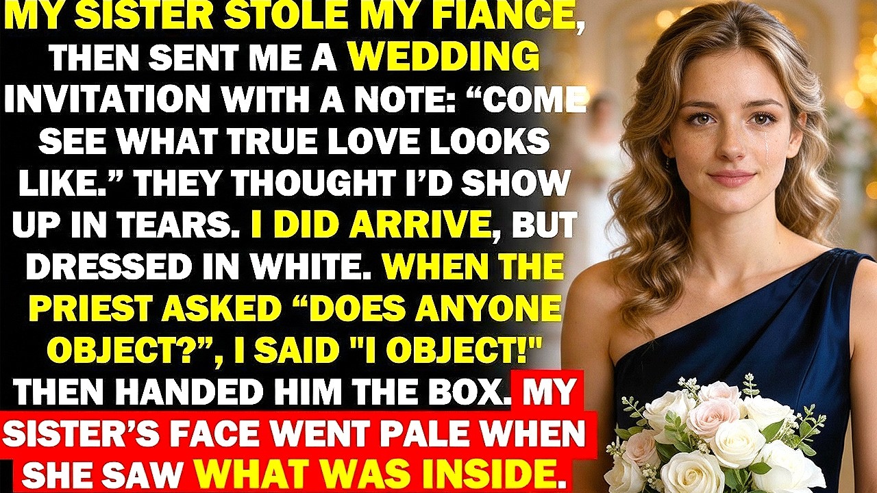 My Sister Stole My Fiancé And Invited Me To Their Wedding To Watch — When I Objected