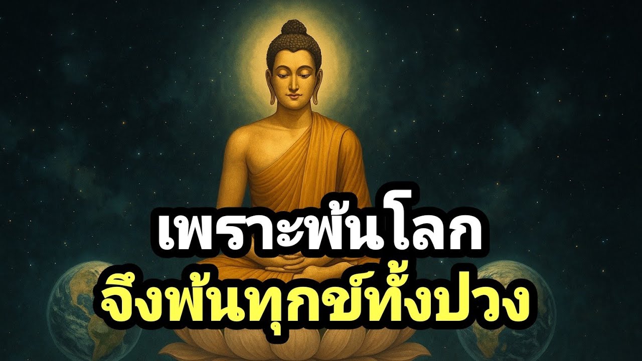 ก้าวข้ามสามโลกและสังสารวัฏ...ด้วยคำสอนพระพุทธเจ้า 