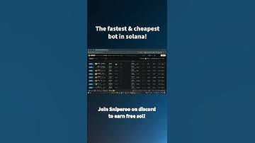 Earn free sol by joining the best community out there!  #trading #sniperoo #cryptosniping #crypto