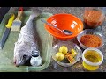 Delicious Grilled fish/CROAKER FISH/Nigerian FOOD/Barbecue Fish