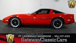 #185 FTL - 1986 Chevrolet Corvette 5.7 V8 TPI OHV Automatic