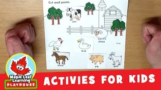 Let's do the farm animals activity for kids and then sing "let's go to
farm" song! download this on our website: https://mapleleafl...