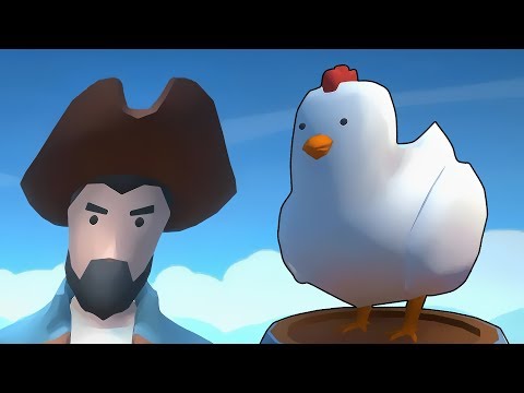 Blow the Hen Down - КУРИНОЕ НАВОДНЕНИЕ НА КОРАБЛЕ - Игра - Прохождение