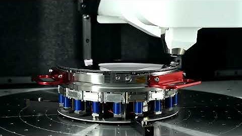 Large convex aspheric mirror measured on NMF600 S at TNO