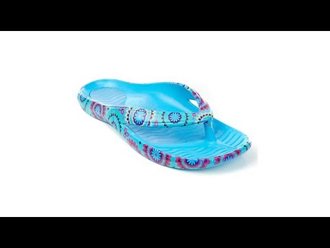 tony little cheeks printed health sandal with gel footbed