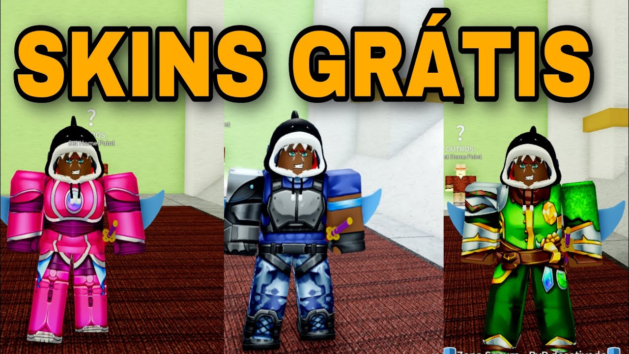 SKINS GRÁTIS PARA JOGAR NO BLOX FRUITS 