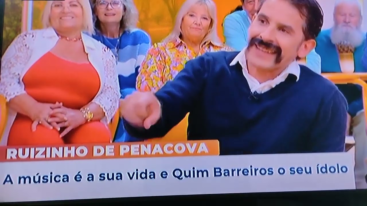 Ruizinho de Penacova na Praça da Alegria.