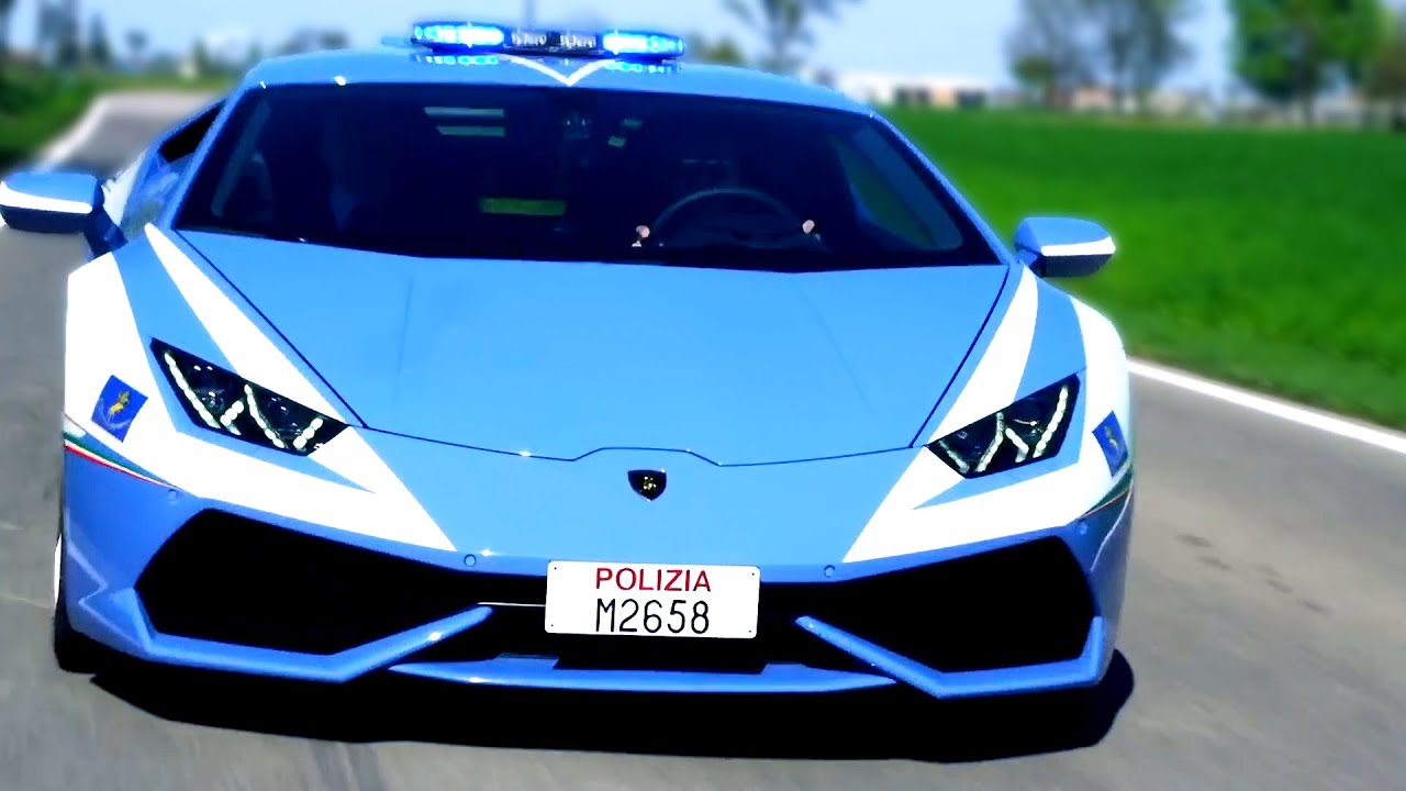 Lamborghini Huracán Polizia – Police Supercar - YouTube