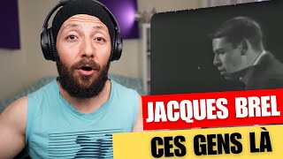 🇨🇦 CANADA REACTS TO Jacques Brel - [1966] - ces gens là - [ENG SUB] reaction