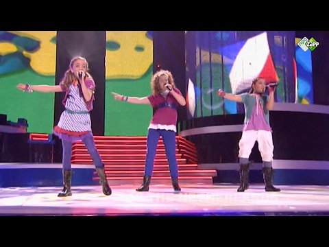 LISA, AMY & SHELLEY - ADEM IN ADEM UIT | JUNIOR EUROVISIE SONGFESTIVAL 2007